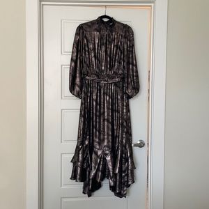 Shimmery midi dress